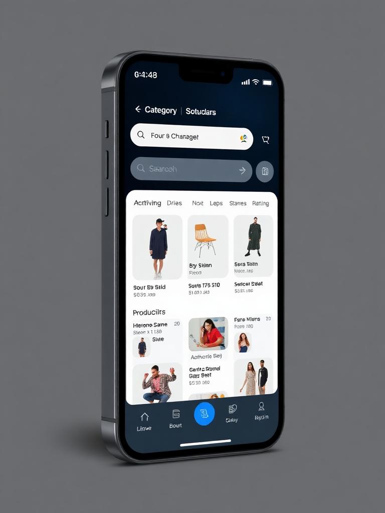 E-commerce — Feed