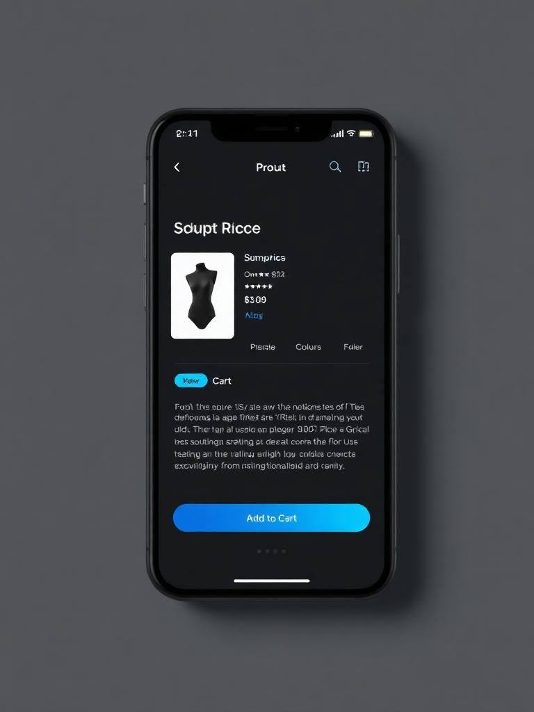 E-commerce — Product detail