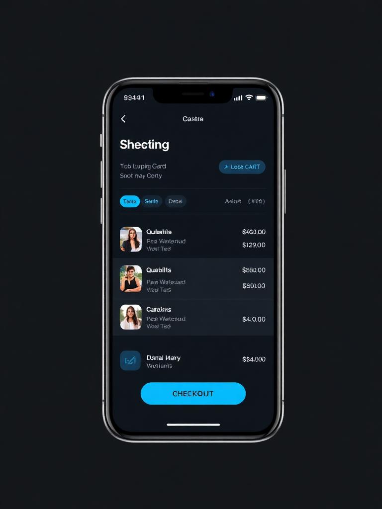 E-commerce — Cart